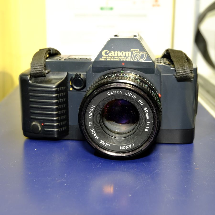 Canon T70 with 50mm f1.8 lens - Ringwood Camera House